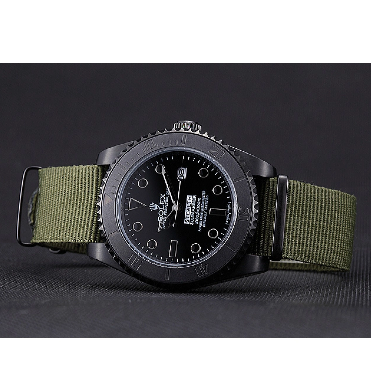 Aaa replica watch Olive Stealth Submariner 621995 Rolex 0517